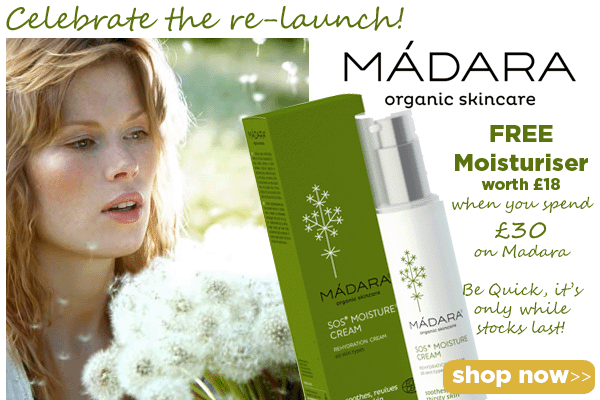 Brand new madara organic skin care is now back in stock