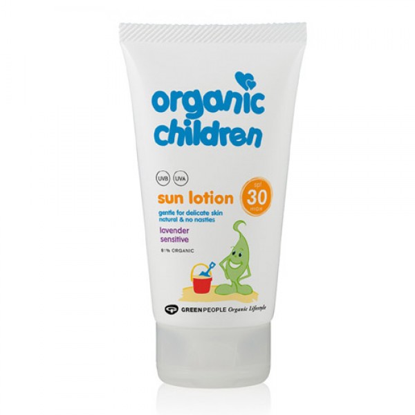 Green People SPF 30 for kids with Lavender