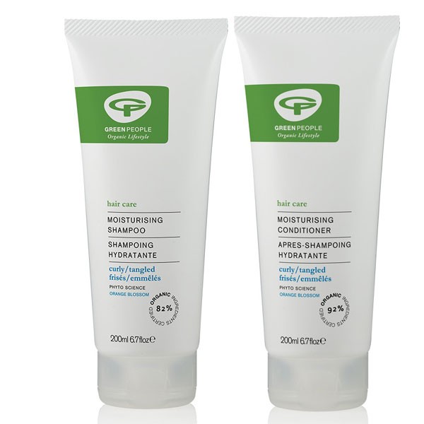 Green People Moisturising Shampoo + Conditioner Bundle