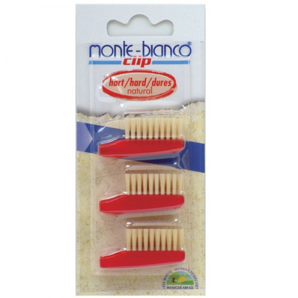 Natural Bristle Toothbrush Heads Hard