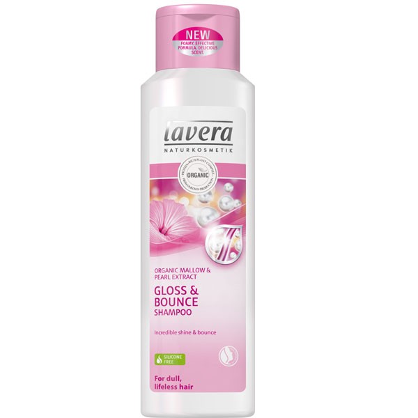 Lavera Gloss & Bounce Shampoo for Dull, Lifeless Hair 