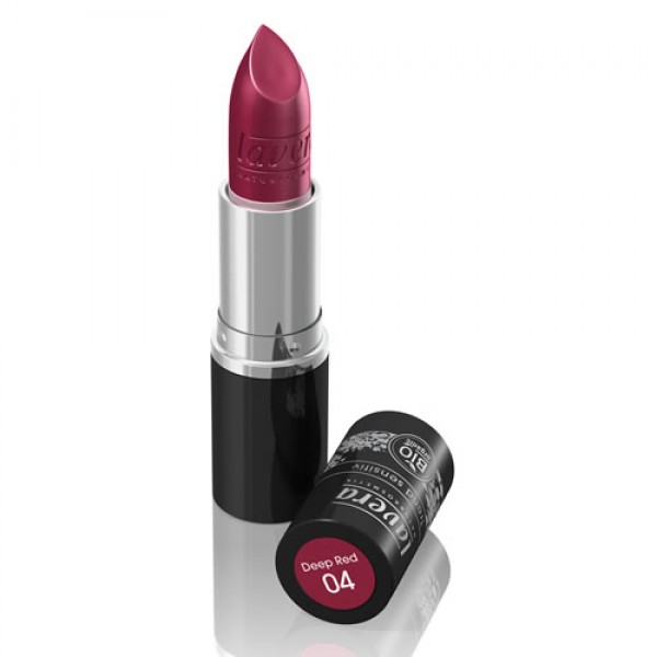 Lavera Organic Lipstick 04 Deep Red