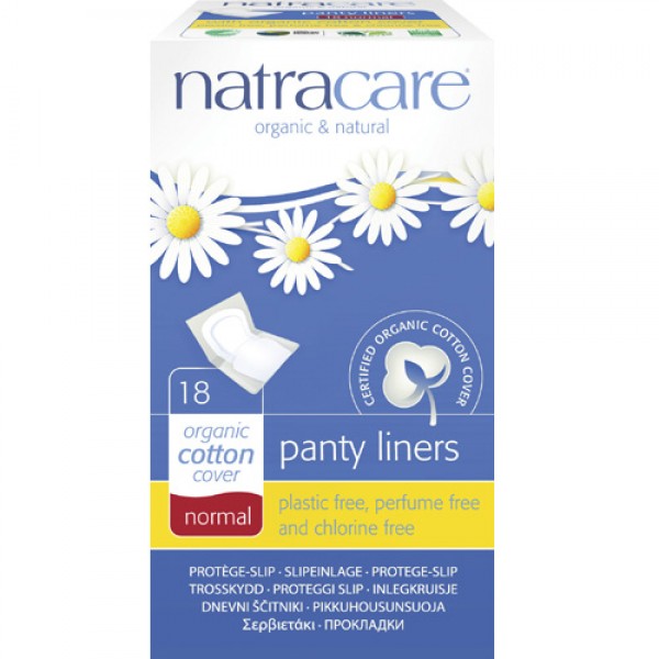 Natracare Wrapped Panty Liners - Normal