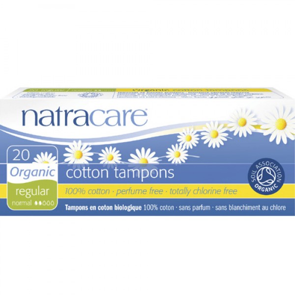Natracare Organic Cotton Tampons - Regular