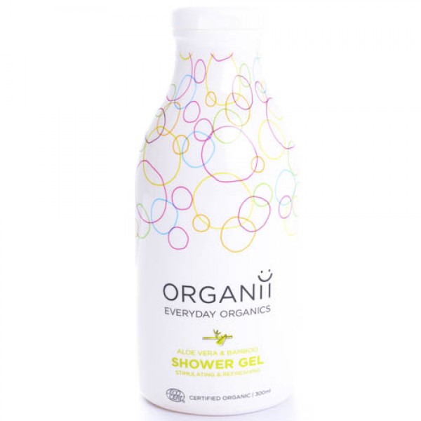 Organii SLS Free Organic Shower Gel with Aloe Vera & Bamboo
