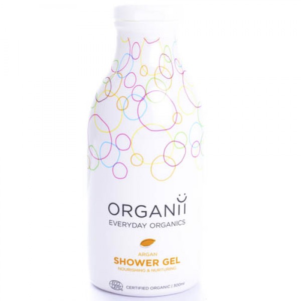 Organii SLS Free Organic Shower Gel with Argan Oil