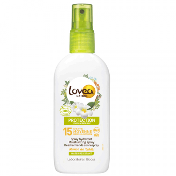 Lovea Organic Sunscreen SPF15