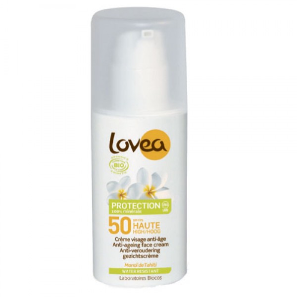 Lovea Organic SPF50 Daily Face Cream