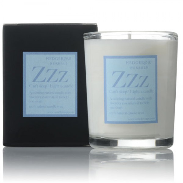 Natural Candles "Zzz" to Aid Sleep