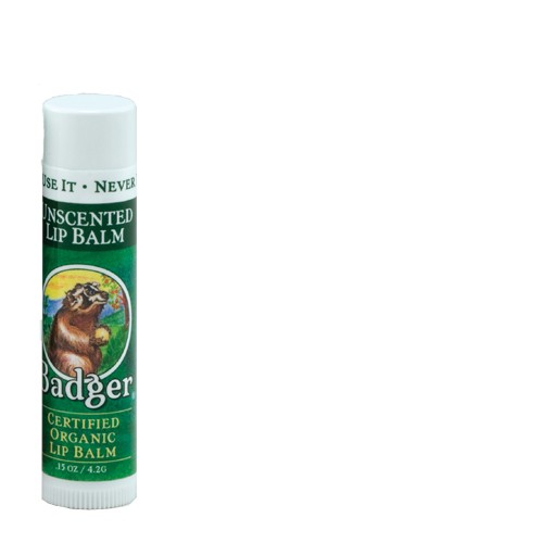 Unscented Badger Lip Balm Stick Unscented Badger Lip Balm Stick