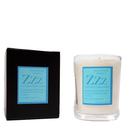 Natural Candles "Zzz" to Aid Sleep