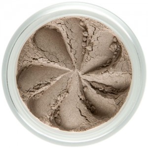 Matte smoky taupe in a natural loose mineral powder formulation
