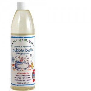 earth friendly baby bubble bath in chamomile