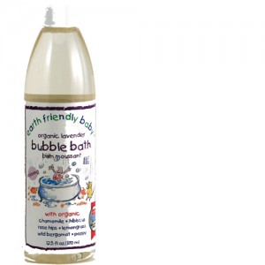 earth friendly baby bubble bath in lavender