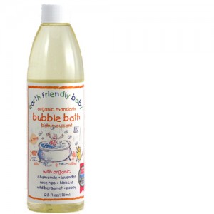 earth friendly baby bubble bath in mandarin