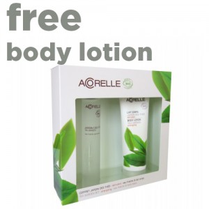 Acorelle Natural Perfume - Tea Garden Body Spray & Body Lotion Gift