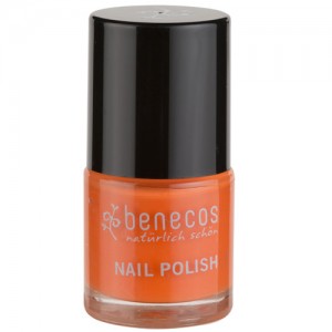 Benecos Nail Polish in Mighty Orange - 5 Free formula