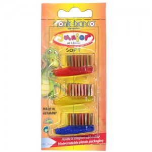 Soft Nylon Bristle Children's Brush Heads 