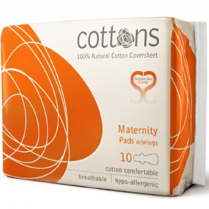 Cottons Maternity Pads with Wings