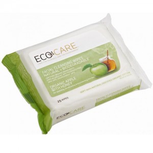 Eco Care Facial Wipes Apple + Honey