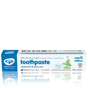 Green People Organic Children Spearmint & Aloe Vera Toothpaste