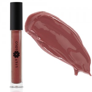 Lily Lolo Lip Gloss in Damson Dusk - Deep, dusky pink mauve