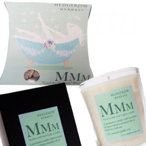 Mmm to Chill Out Bath Tea & Candle Gift