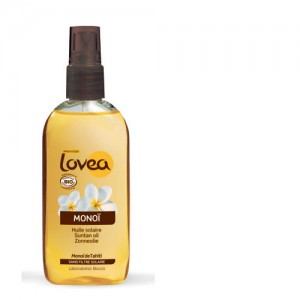 Lovea Organic Monoi Tanning Oil SPF 0