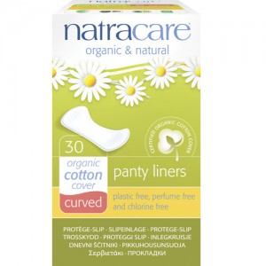 Natracare Panty Liners - Curved