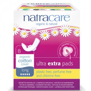 Natracare Ultra Extra Pads Long with Wings