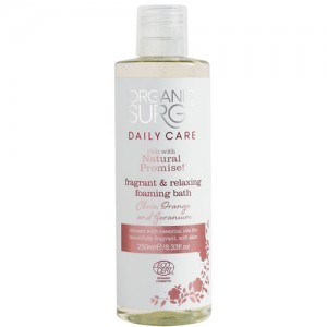 Organic Surge Clove, Orange & Geranium Foaming Bath