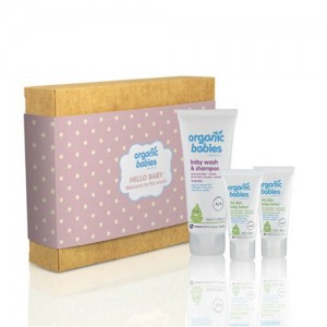 Organic Babies Hello Baby Girl Gift Set