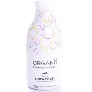 Organii SLS Free Organic Shower Gel with Liquorice