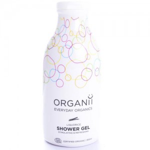 Organii SLS Free Organic Shower Gel with Liquorice