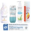 5 items including: Toothpaste, Deodorant, Shower Gel, Shampoo, Body Lotion, 
