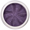 Deep purple shimmer in a natural loose mineral powder formulation. 