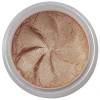 Shimmer Deep, Rich Gold in a natural loose mineral powder formulation. 