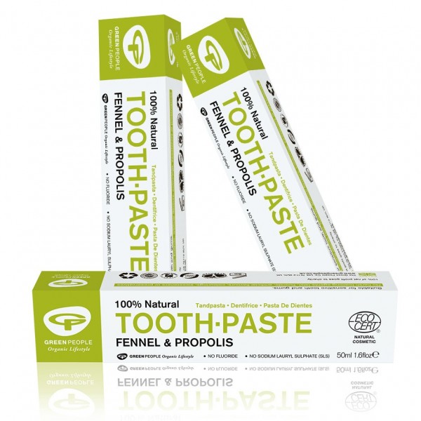 Buy 3 and save 5%: Green People Fennel Fluoride Free Toothpaste 