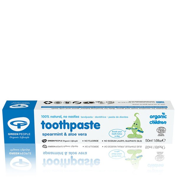 Green People Organic Children Spearmint & Aloe Vera Toothpaste