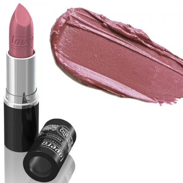 Lavera Lipstick 21 Caramel Glam - An elegant milky coffee colour with a hint of pink. 