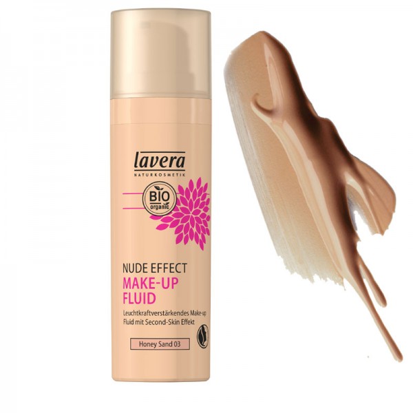 Lavera Nude Effect Make Up Fluid - 03 Honey Sand