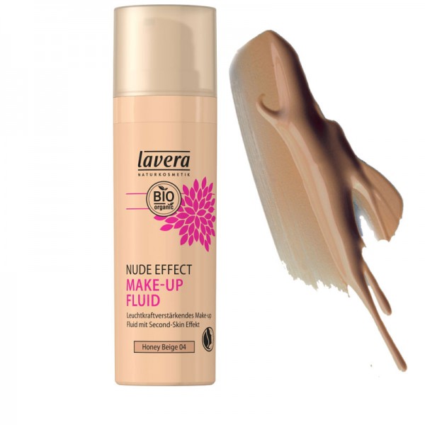 Lavera Nude Effect Make Up Fluid - 04 Honey Beige