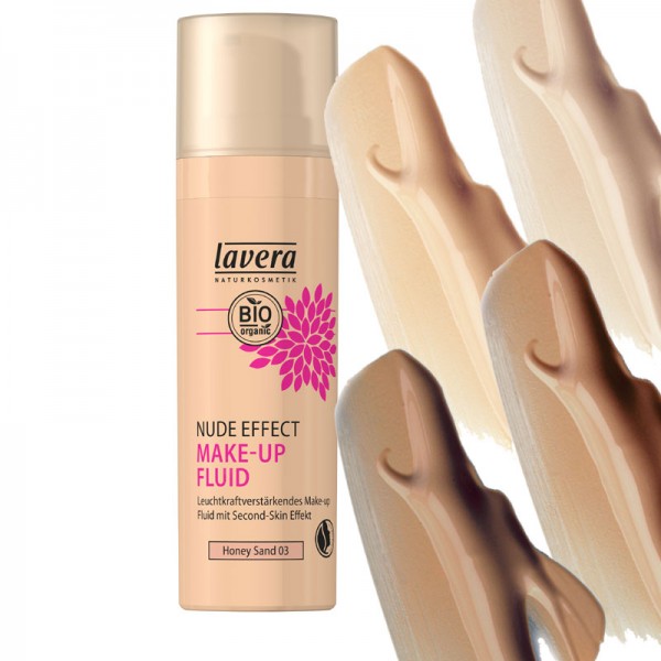 Lavera Nude Effect Make Up Fluid - in 4 shades