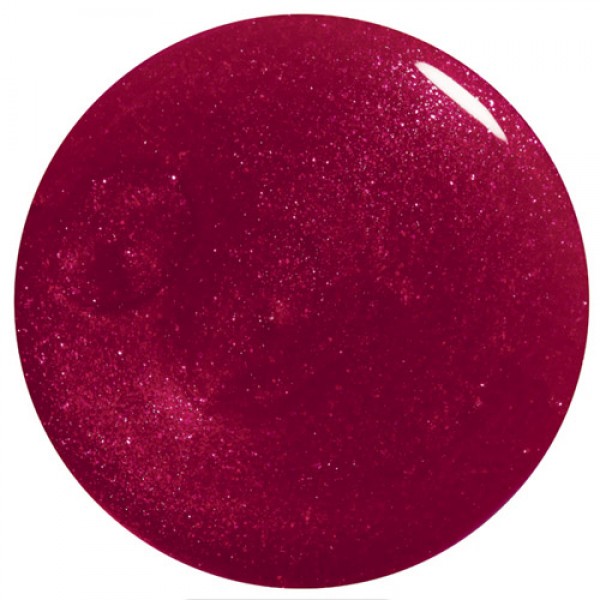 Orly Razzmatazz Mini - Pink Red Shimmer. Micro glitter particles give a gorgeous shimmer. 