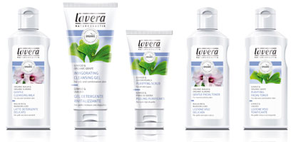 The Lavera Faces Cleansing System