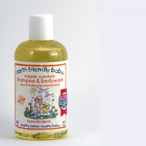 earth fiendly baby shampoo in mandarin