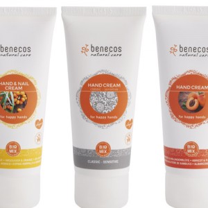 Benecos Hand Cream in 3 fragrances