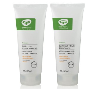 Green People Clarifying Vitamin Shampoo + Conditioner Bundle