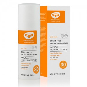 Green People Scent Free Facial Sun Cream SPF 30