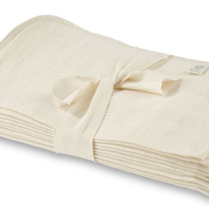 Greenfibres Organic Cotton Muslin Face Cloth / Flannel Pack